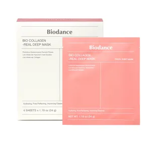 [ BIODANCE ] Bio-Collagen Real Deep Mask 1.19 oz x 4 ea