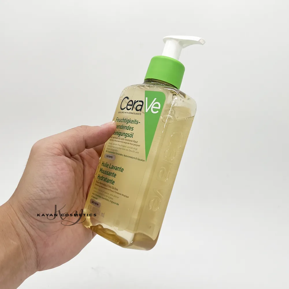包順豐 cerave 適樂膚神經酰胺潔面膚油236ml溫和清潔清毛孔卸
H Hydrating Foaming Oil Cleanser Huile Lavante Moussante Hydratante 美國適敏膚
