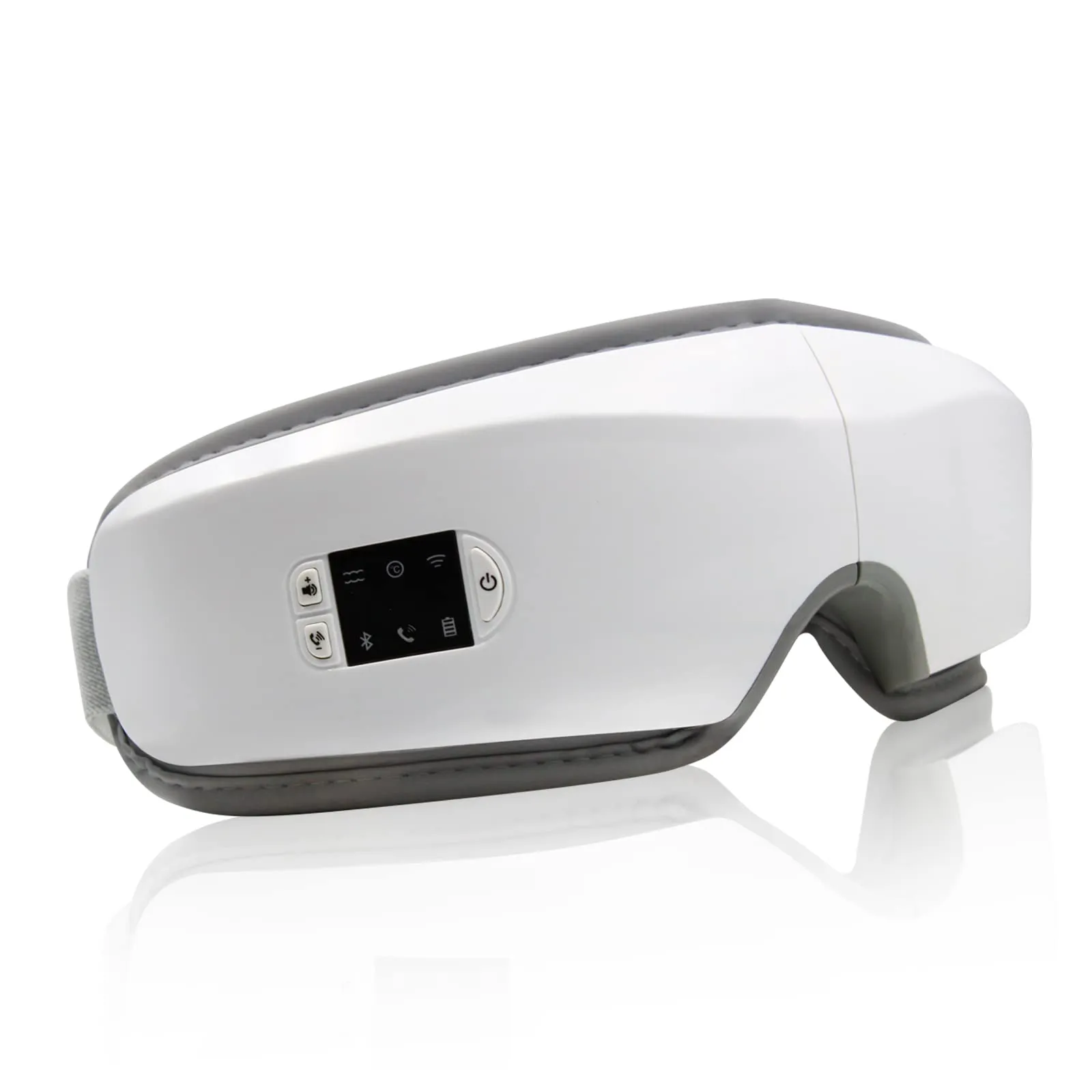 ?????????????? ?????? ???????????????? - Eye Massager with Heat & Bluetooth Music, Electric Vibration Eye Mask for Headache Stress Relief Eye Relax Travel Office Home Car