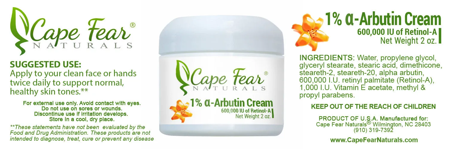 1% α-Arbutin Cream