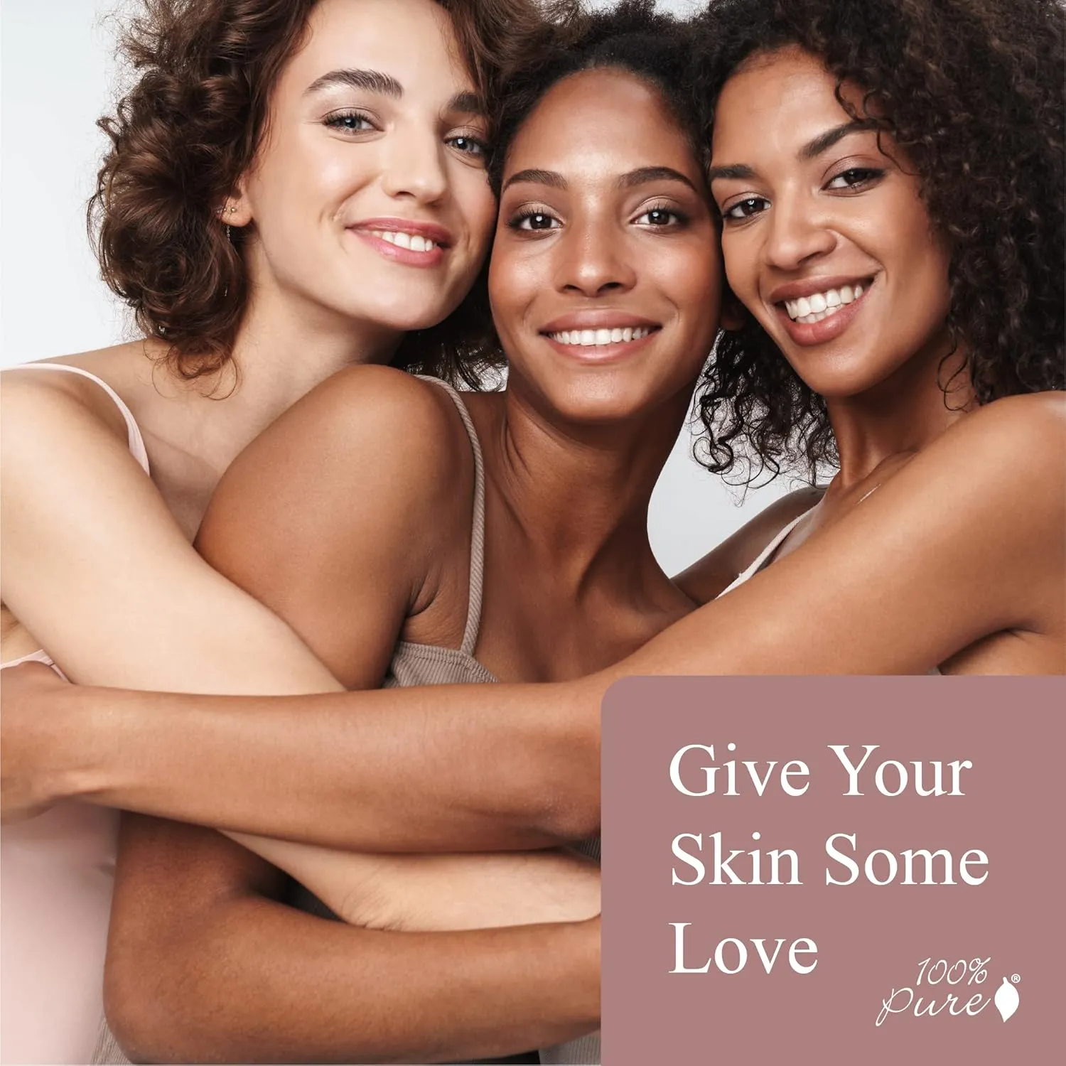 100% PURE Healthy Foundation Full Face Coverage Makeup, Liquid Matte Finish with Anti-Aging Benefits - Vegan Gorgeous Fruit Pigmented Peach Bisque Color (Medium with Olive Undertone) - 1 Fl Oz