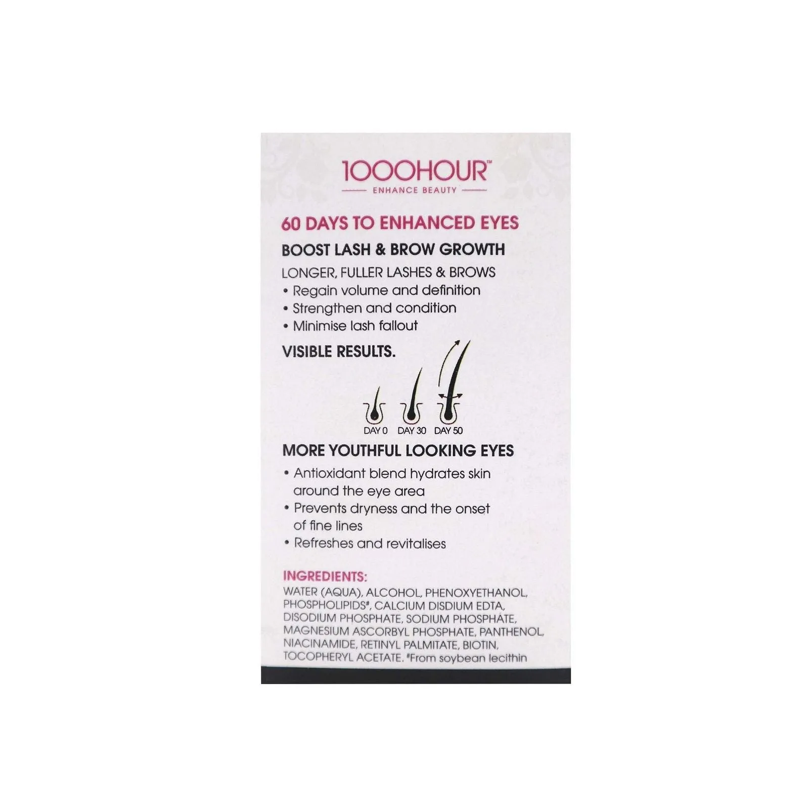 1000 Hour Lash and Brow Enhancing Serum Mist 15ml