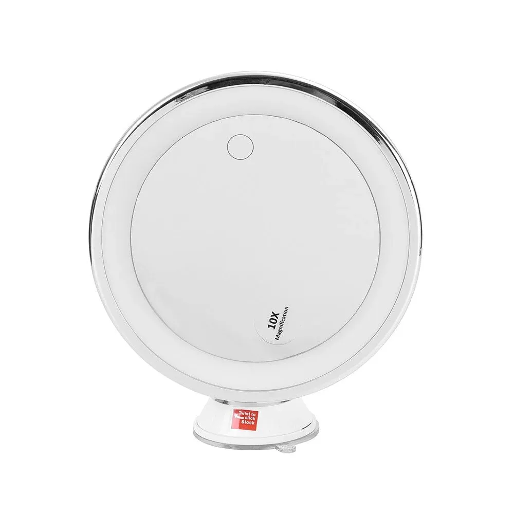 10x Magnifying Makeup Mirror with LED Lights
