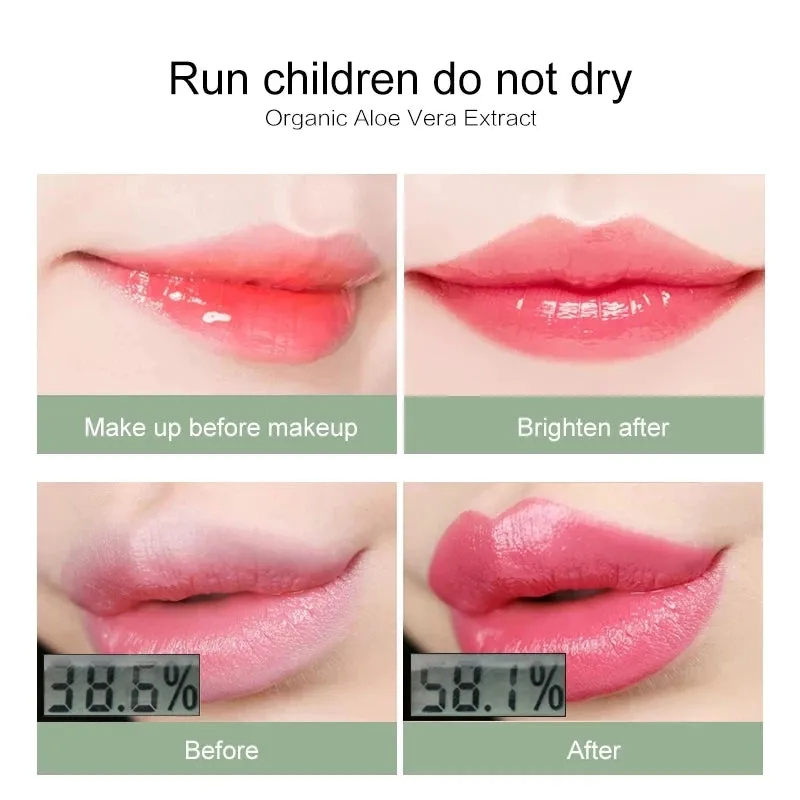 12 Pcs/set Aloe Vera Lipstick Lip Tint - Color Changing Tinted Lip Balm with Aloe Vera Moisturizing. Long-Lasting Lip Balm available for wholesale.