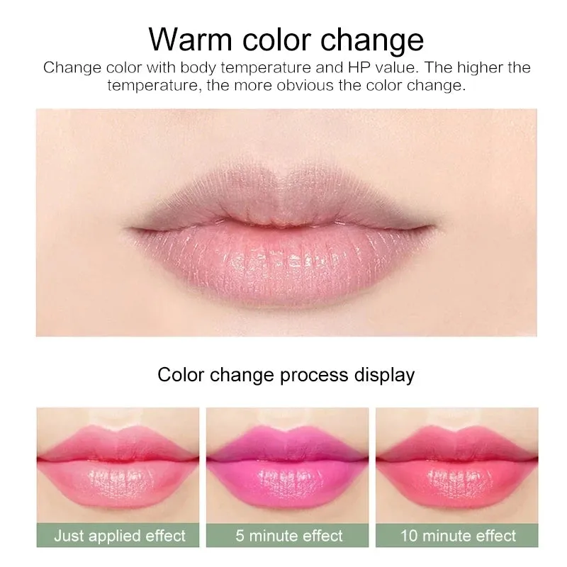 12 Pcs/set Aloe Vera Lipstick Lip Tint - Color Changing Tinted Lip Balm with Aloe Vera Moisturizing. Long-Lasting Lip Balm available for wholesale.