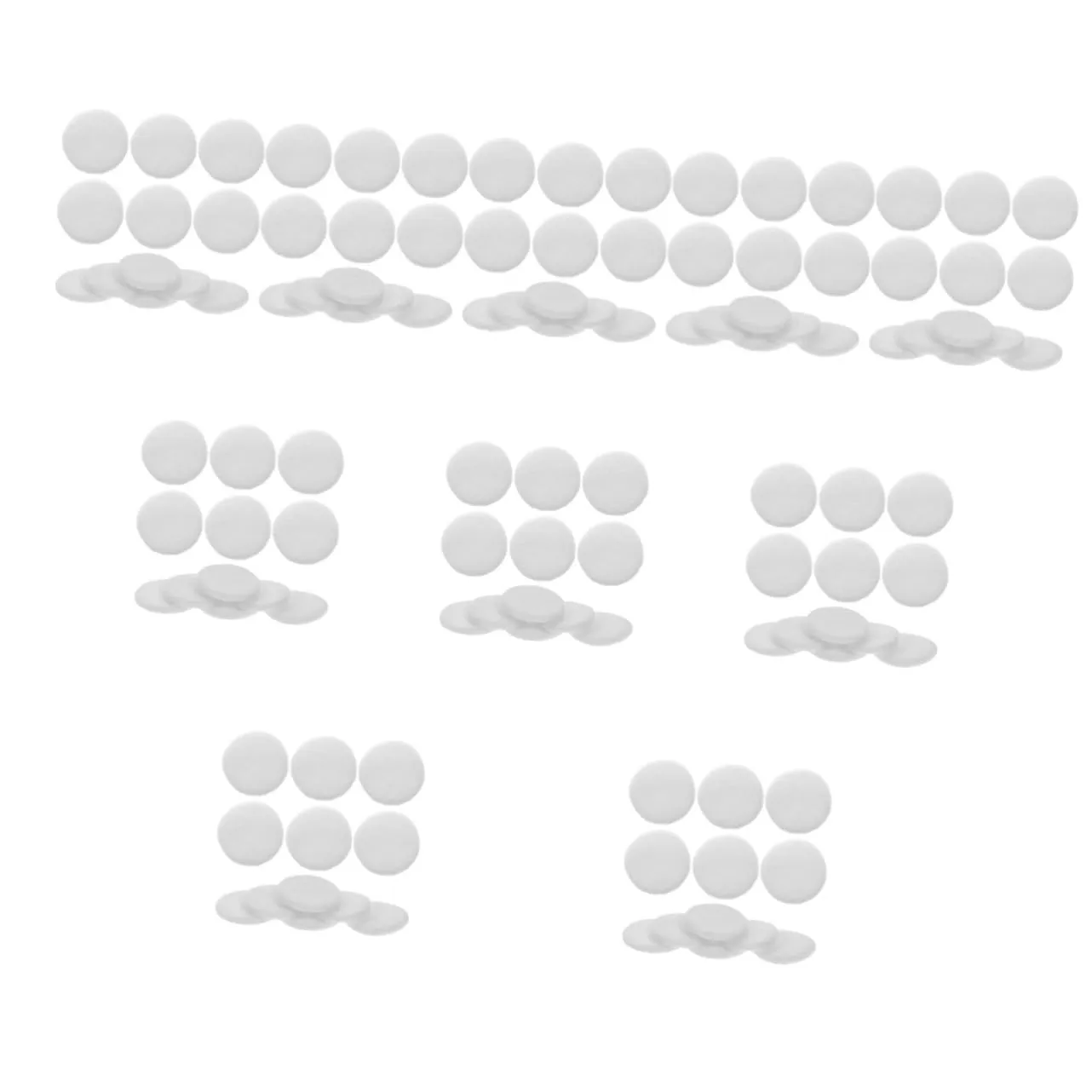 120 Pcs Powder Puff Reusable Makeup Pads Makeup Puffs for Cosmetic Powder Triangle Makeup Puffs Cosmetics Puff Make up Sponges Makeup Powder Simple White Pure Cotton Woman