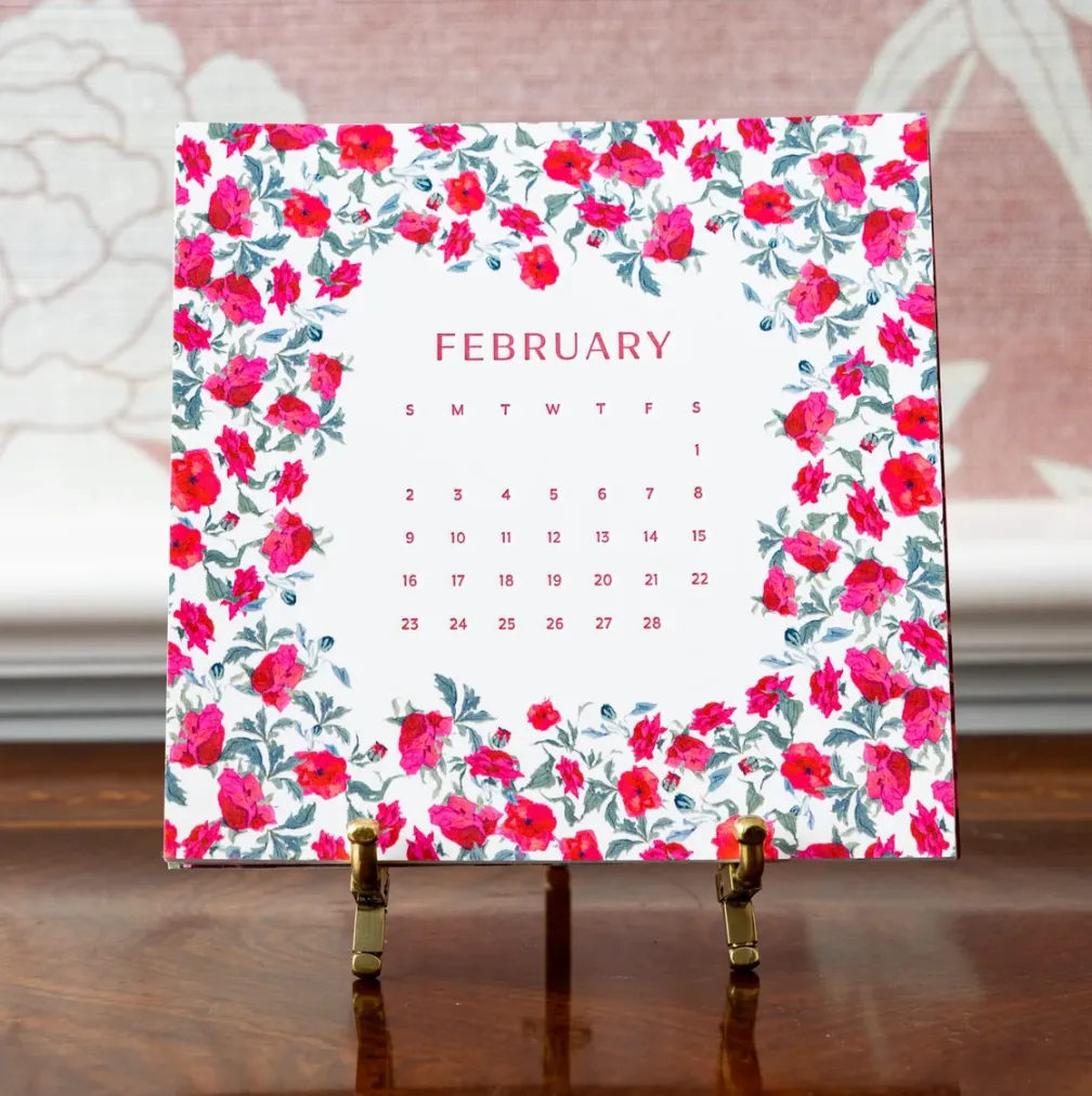 2025 Calendar in The Trellis Box