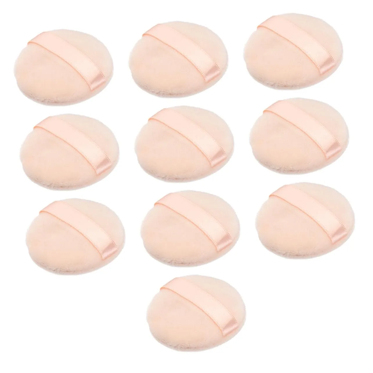 20Pcs Makeup Pads Comfortable for Loose Powder Application Cosmetics Tool for Finish and Easy Use for Women