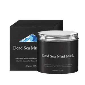 250g Pure Body Naturals Beauty Dead Sea Mud Mask For Facial Treatment