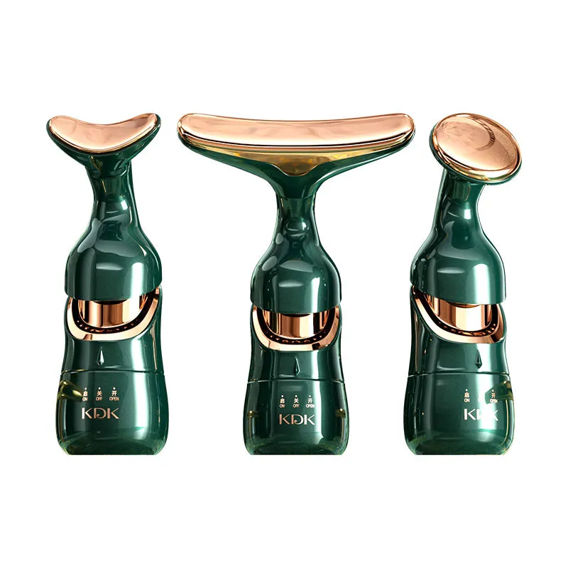 3in1 Face Neck Eye Massager Instrument Beauty Equipment Vibrating