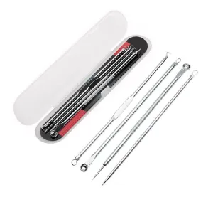 4 Pcs Blackhead and Pimple Remover Set