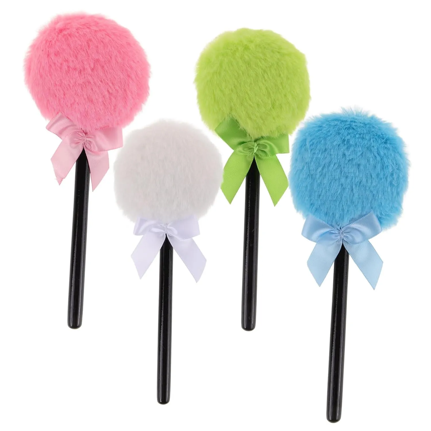 4pcs Soft Plush Powder Puff for Body Powder Puff Lightweight and Comfortable for Home and Salon Use