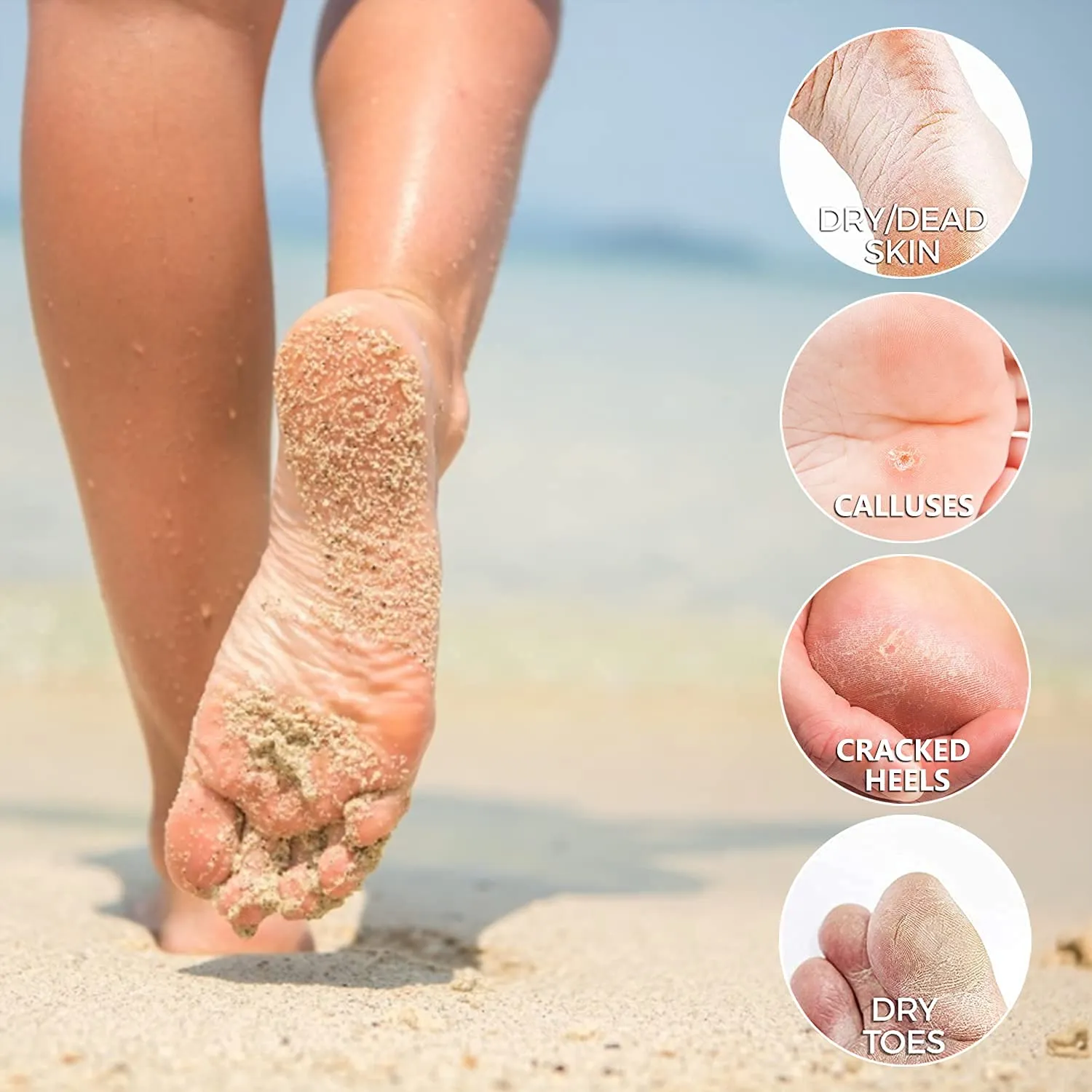 5 Pack Foot Peel Mask,Exfoliator Peel Off Calluses Dead Skin Callus Remover,Foot Mask for Dry Cracked Feet,Foot Peel Mask with Lavender and Aloe Vera Gel for Men and Women Feet Peeling Mask