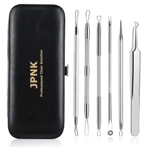 6 PCS Blackhead Remover Comedones Extractor Acne Removal Kit for Blemish, Whitehead Popping, Zit Removing