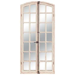 61" Antique Hardware Mirror