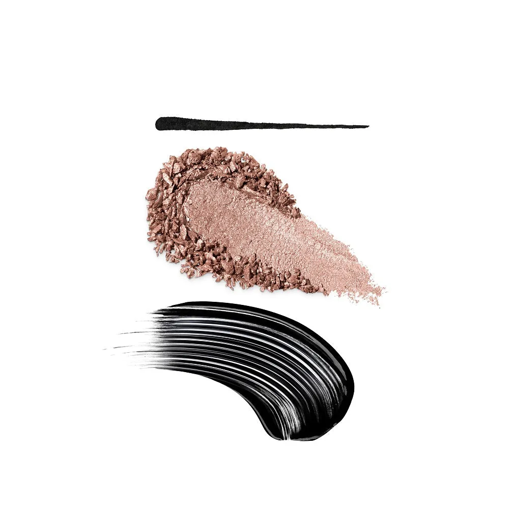 A Holiday Fable Enchanting Eye Kit zestaw cień do powiek 22 1.5g   eyeliner w pisaku 01 1ml   tusz do rzęs 12ml   kosmetyczka
