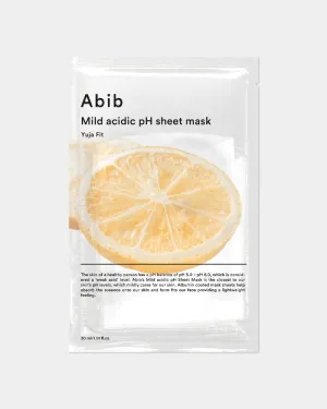 Abib Mild Acidic pH Sheet Mask #Yuja Fit
