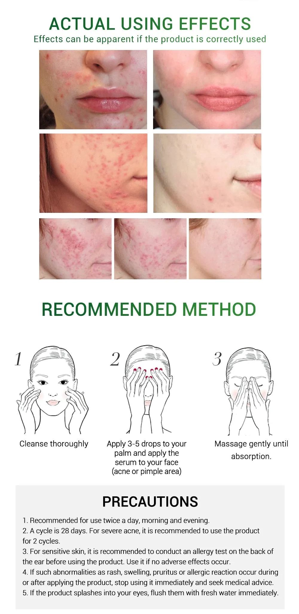 Acne Pimple Patch Face Mask Skin Care Serum Face Cream Mask Facial Care Tools
