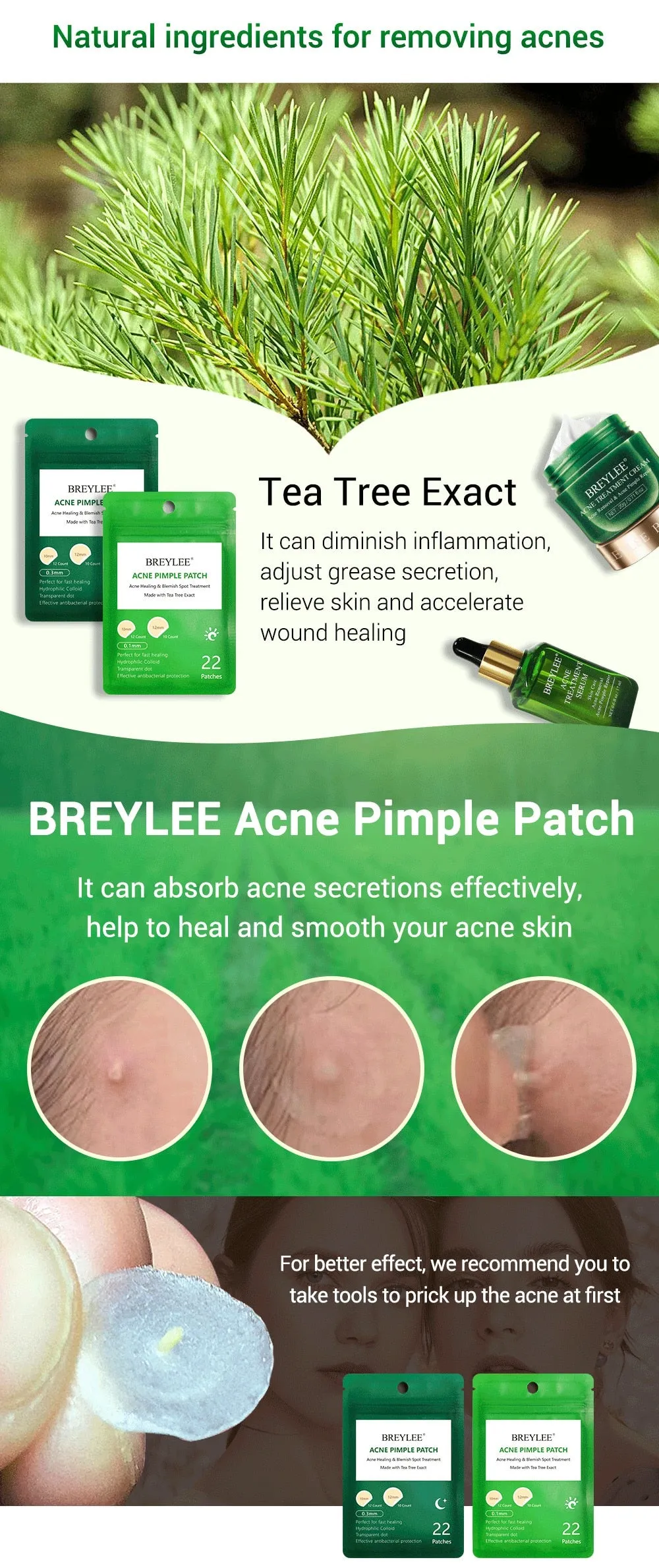 Acne Pimple Patch Face Mask Skin Care Serum Face Cream Mask Facial Care Tools
