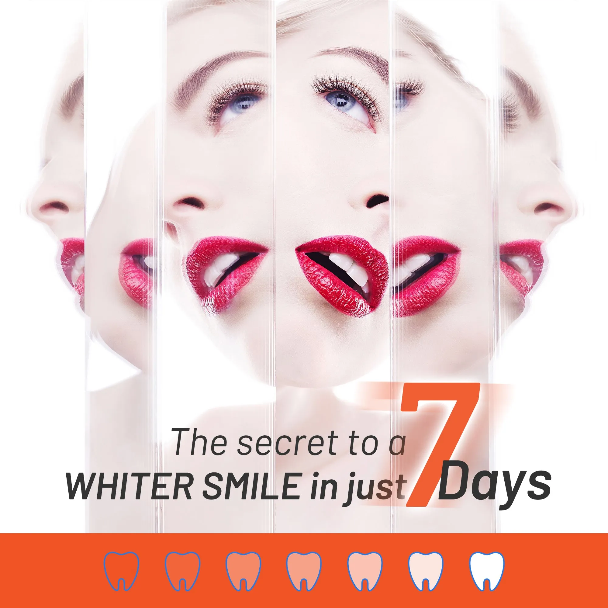 Activated Charcoal Deep Stain Remover Whitening Strips