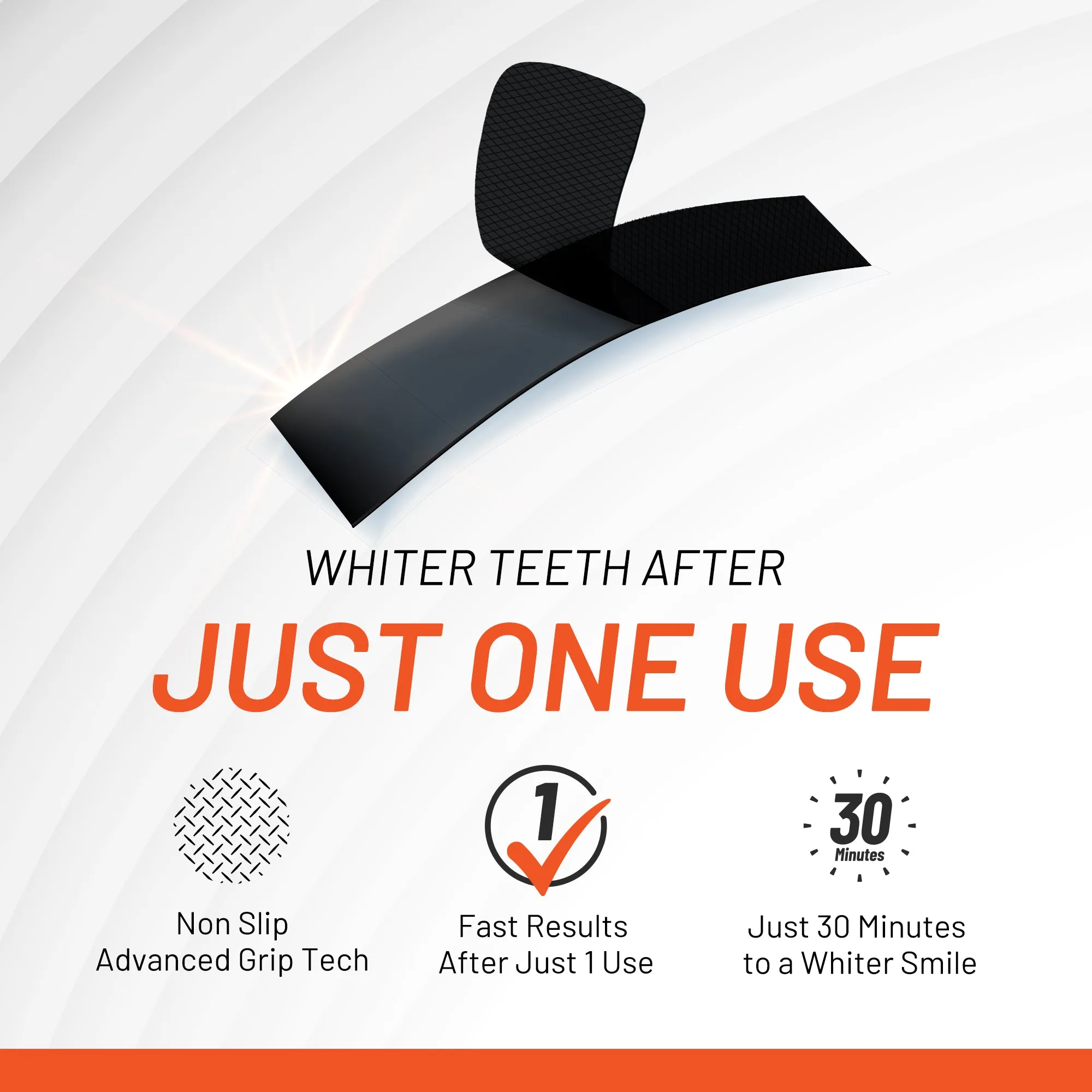 Activated Charcoal Deep Stain Remover Whitening Strips