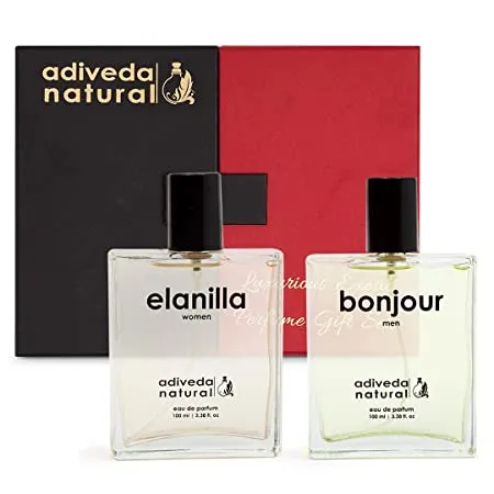 Adiveda Natural Elanilla & Bonjour For Men & Women Eau de Parfum - 200 ml