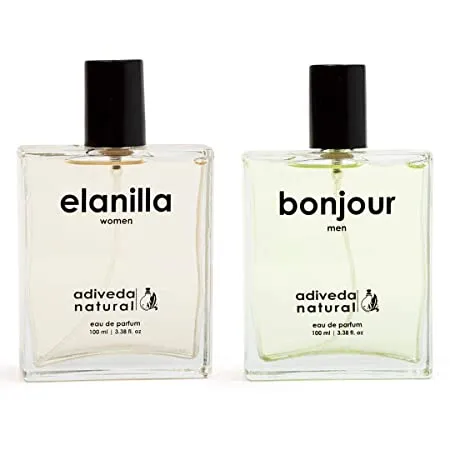 Adiveda Natural Elanilla & Bonjour For Men & Women Eau de Parfum - 200 ml