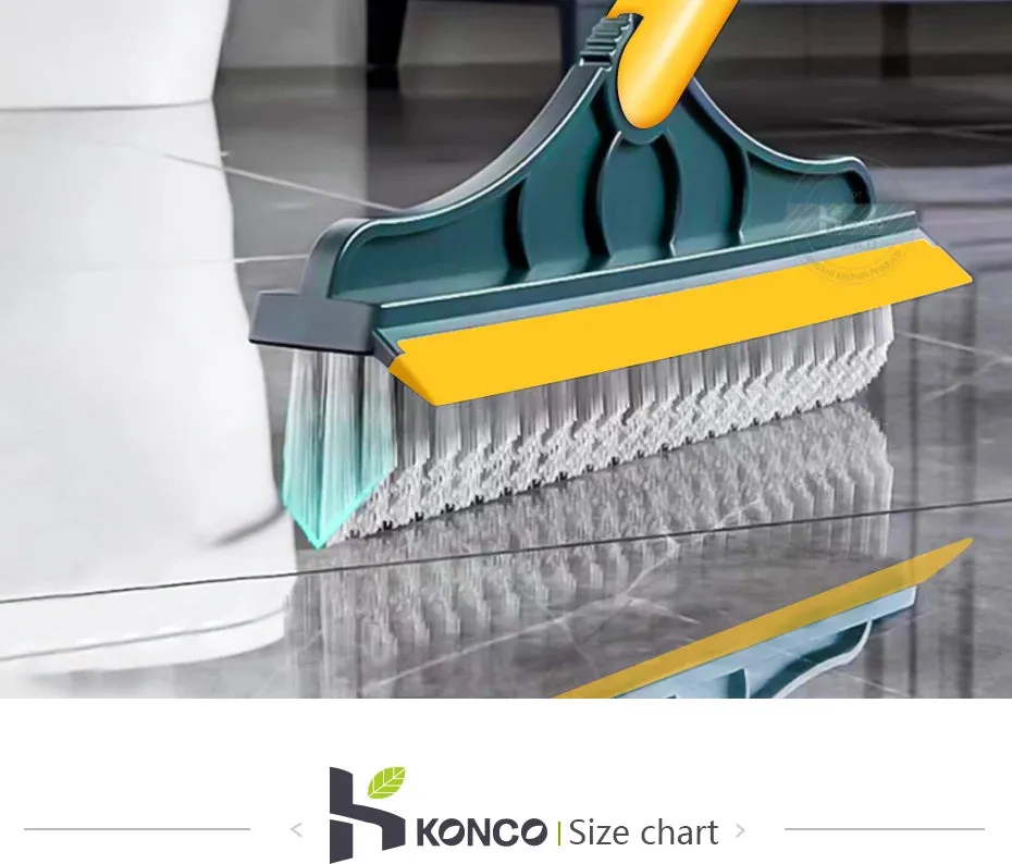 Adjustable Stainless Floor Scrub Brush