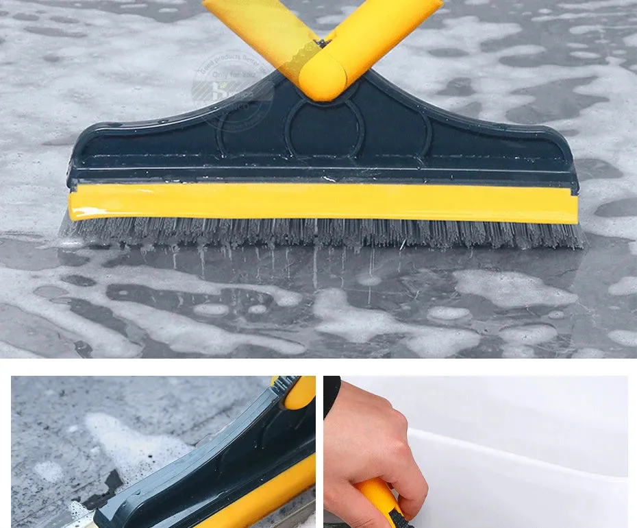 Adjustable Stainless Floor Scrub Brush