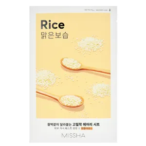 Airy Fit Sheet Mask - Rice