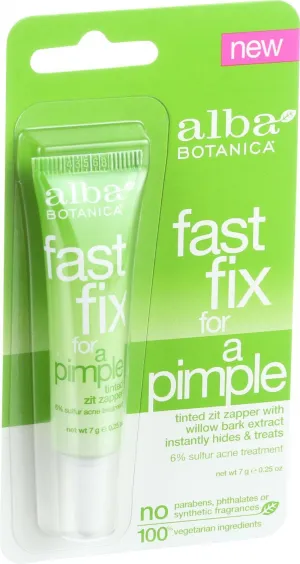 Alba Botanica Fast Fix For A Pimple - .25 Oz - Case Of 6