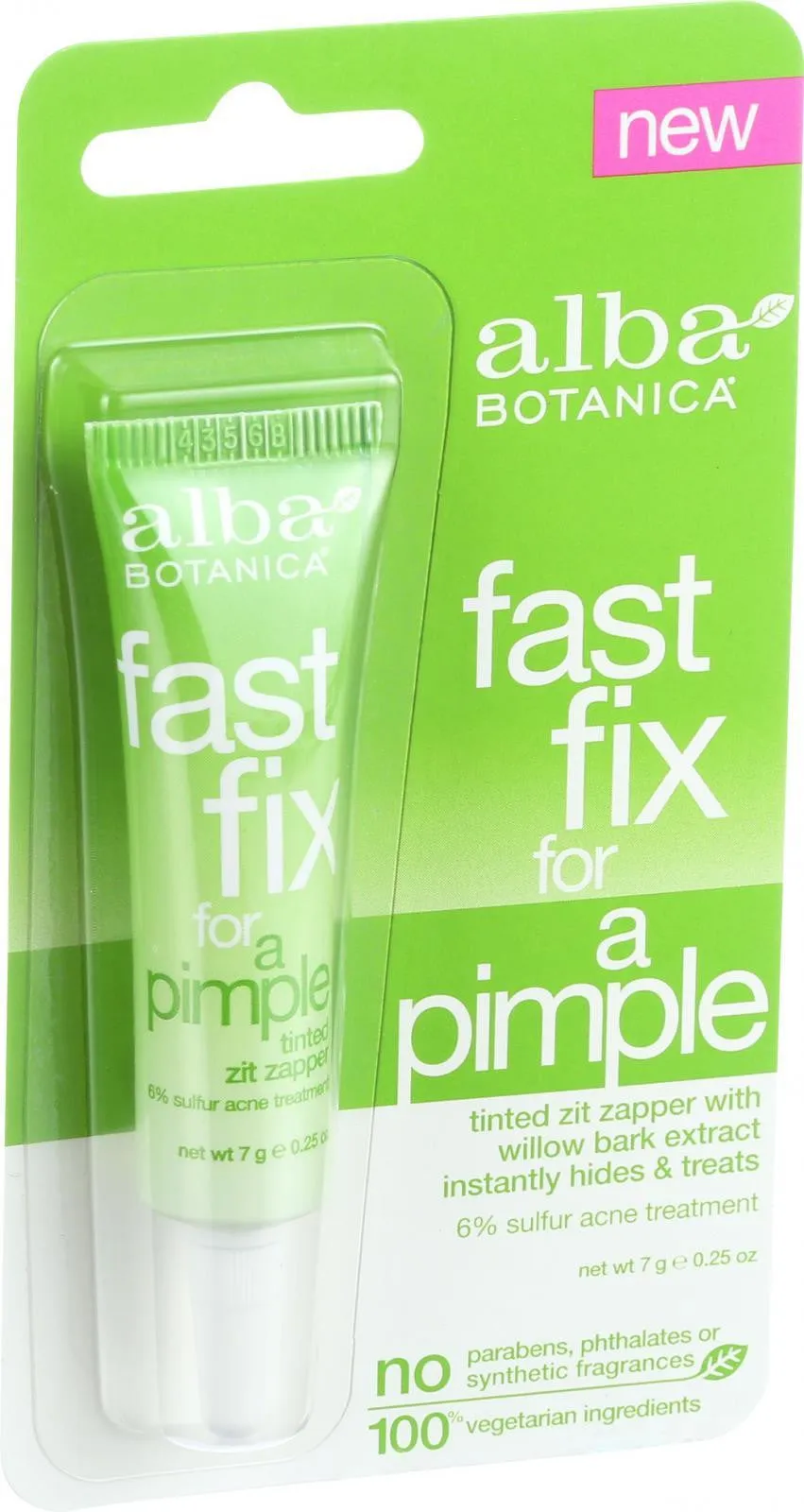 Alba Botanica Fast Fix For A Pimple - .25 Oz - Case Of 6