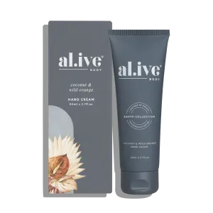al.ive Body Hand Cream - Coconut & Wild Orange