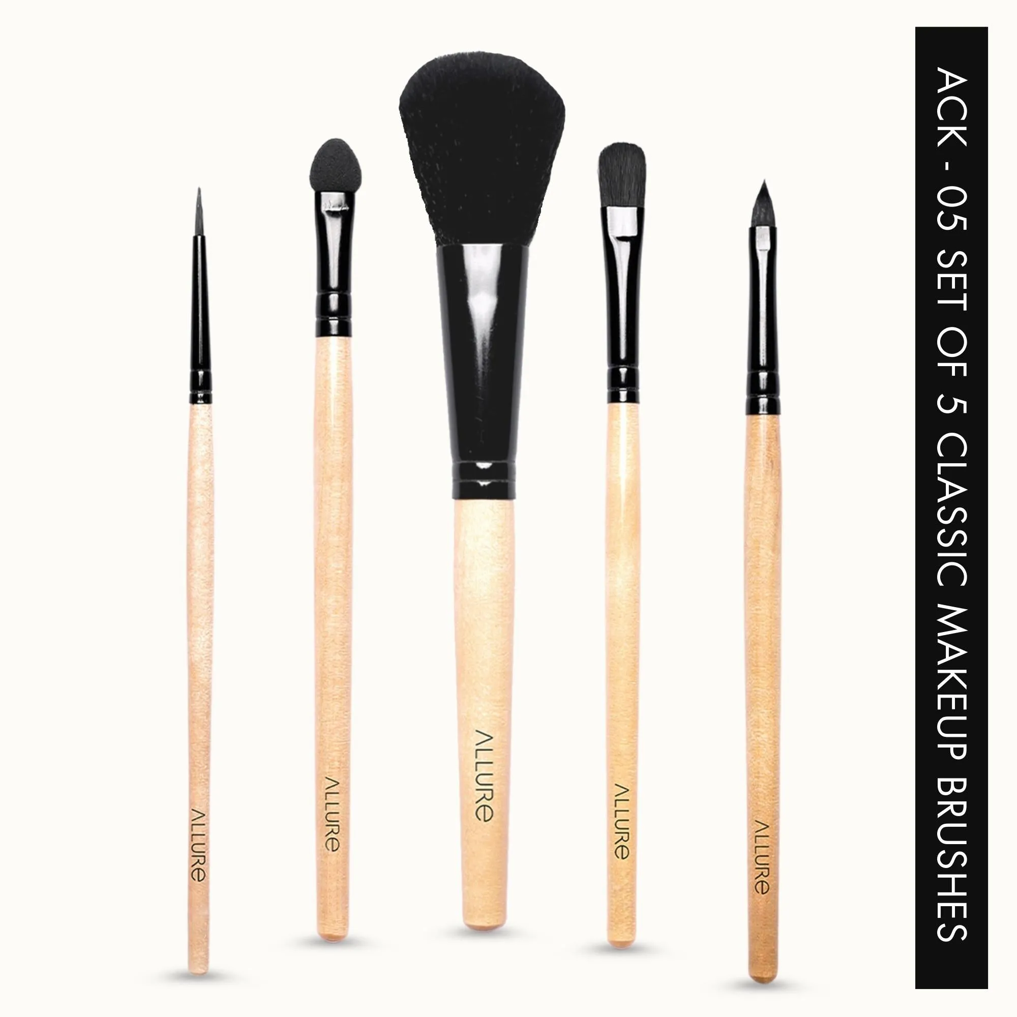 Allure Classic Ack-05 Pack Of 5 Makeup Brush