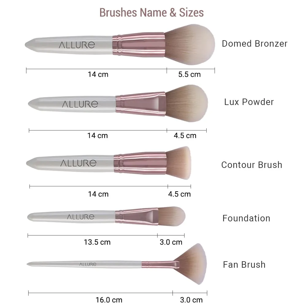 Allure Set of 12 make Brushes