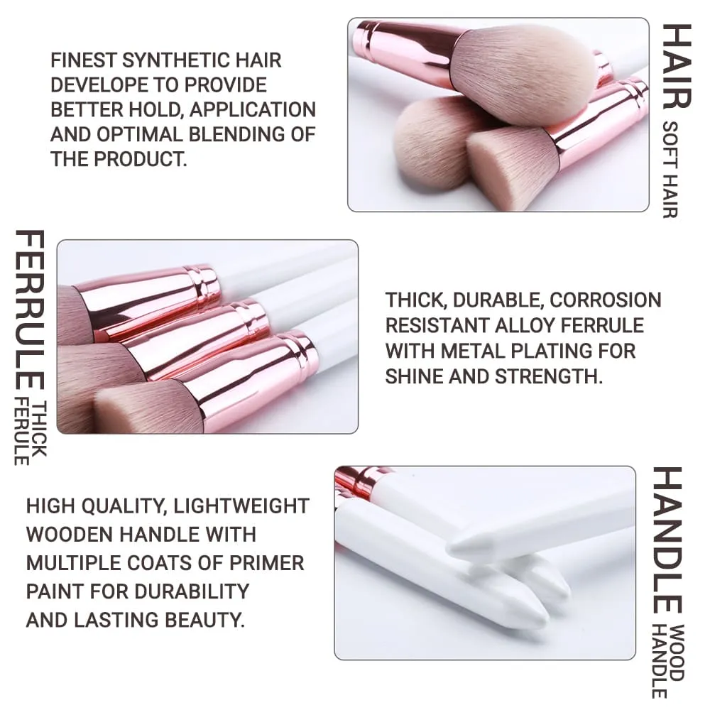 Allure Set of 12 make Brushes