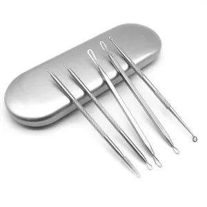 American Best  Blackhead Remover Tool, Pimple Popper Tool Kit, Blackhead Extractor Tool For Face