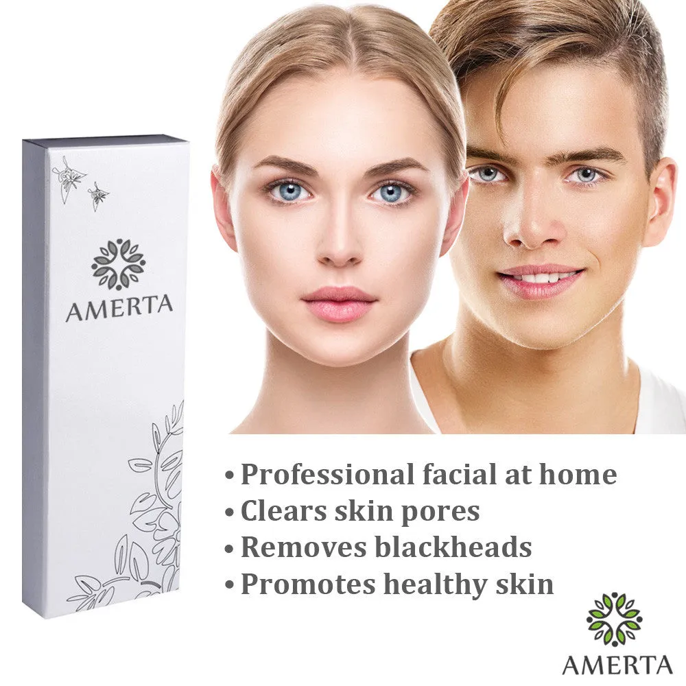 Amerta® Blackhead & Blemish Remover, Pimple & Acne Extractor 5-Piece Tool Kit