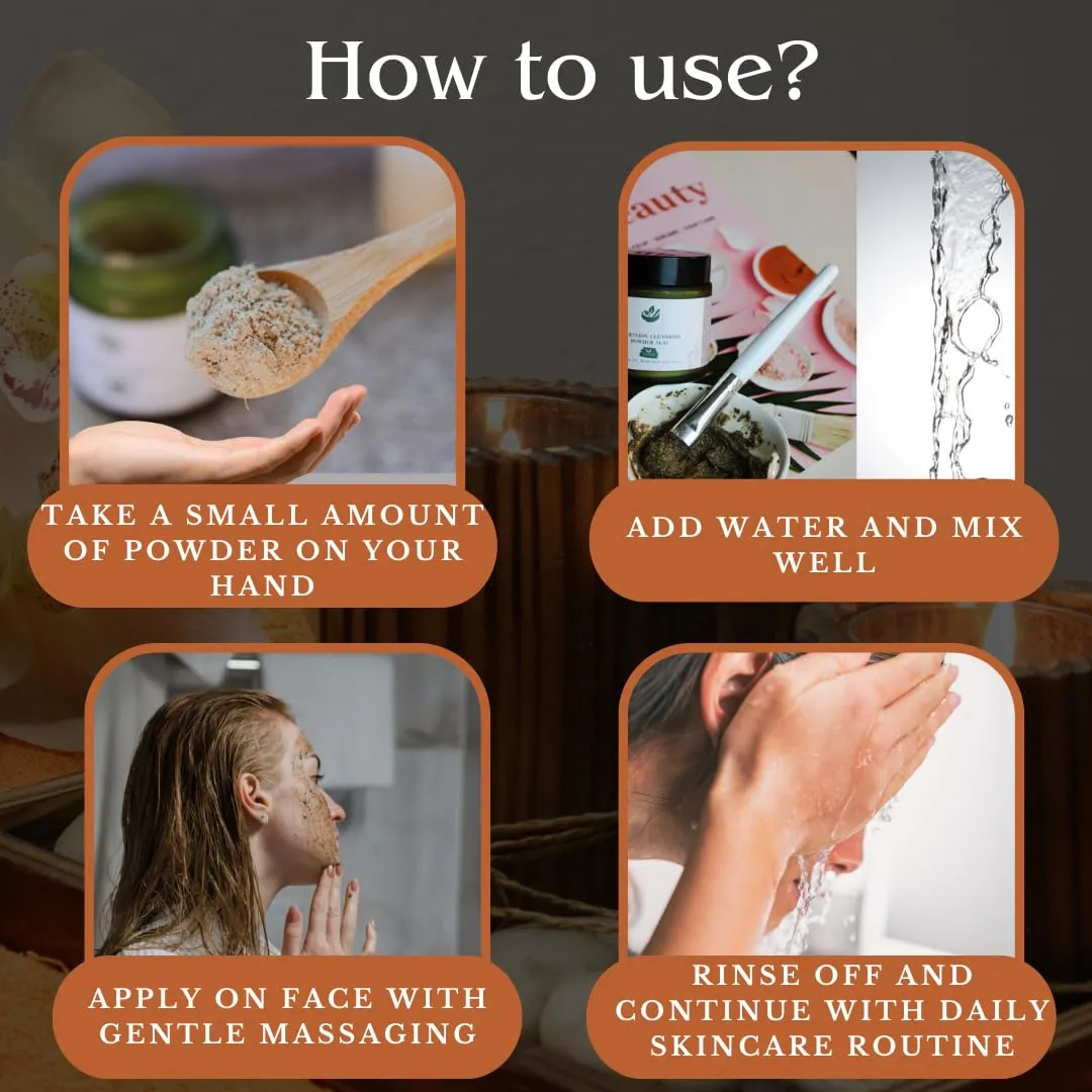 Angel Care Extra Gentle Daily Face Scrub for Men & Women | Exfoliating Scrub for Sensitive Skin | Indian Ayurvedic Ubtan Powder - Face Wash with Pine Needle, Sage Leaf