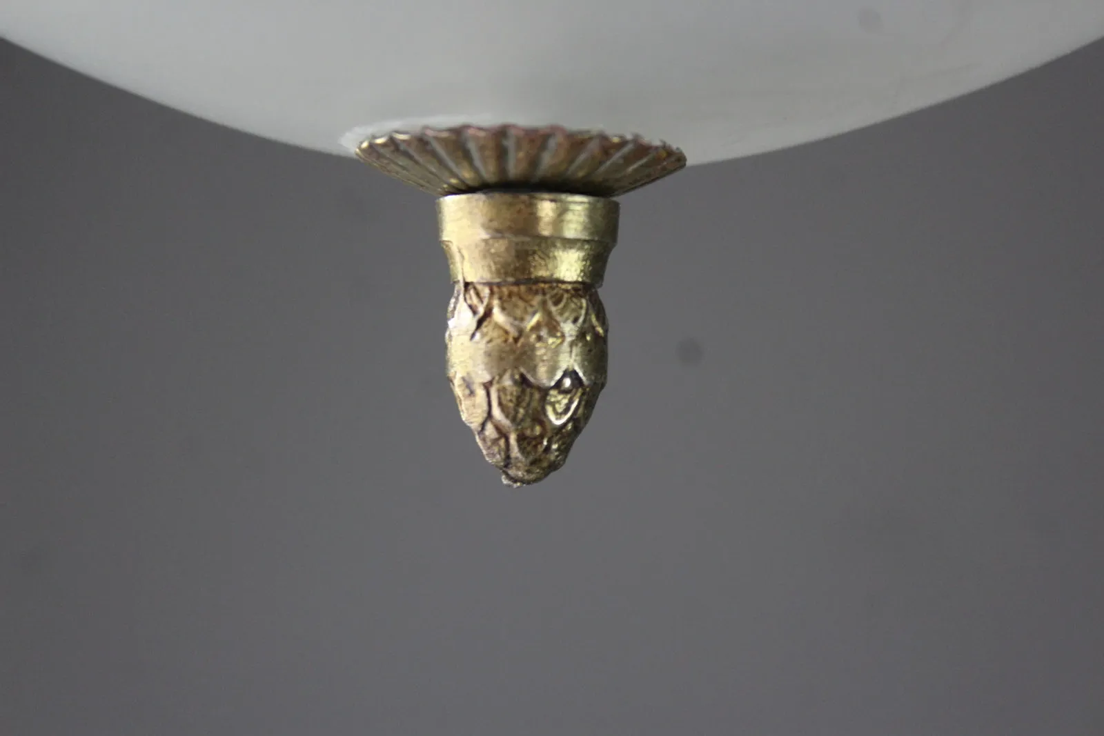 Antique Globe Ceiling Light