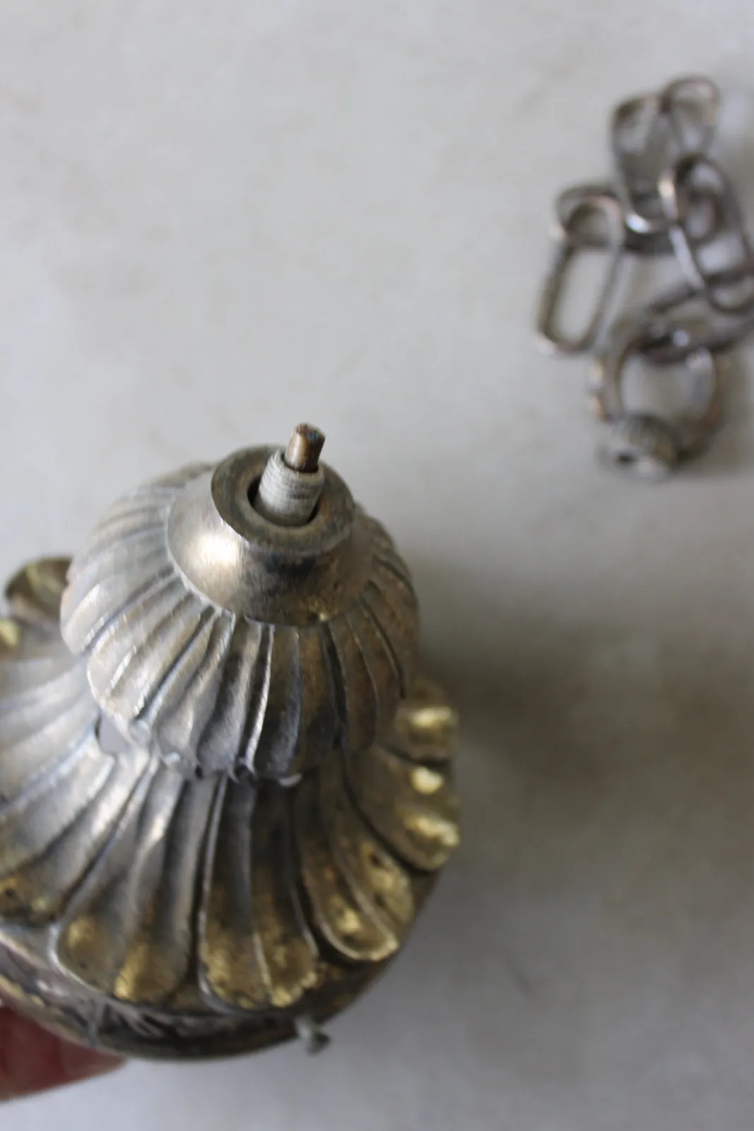 Antique Globe Ceiling Light