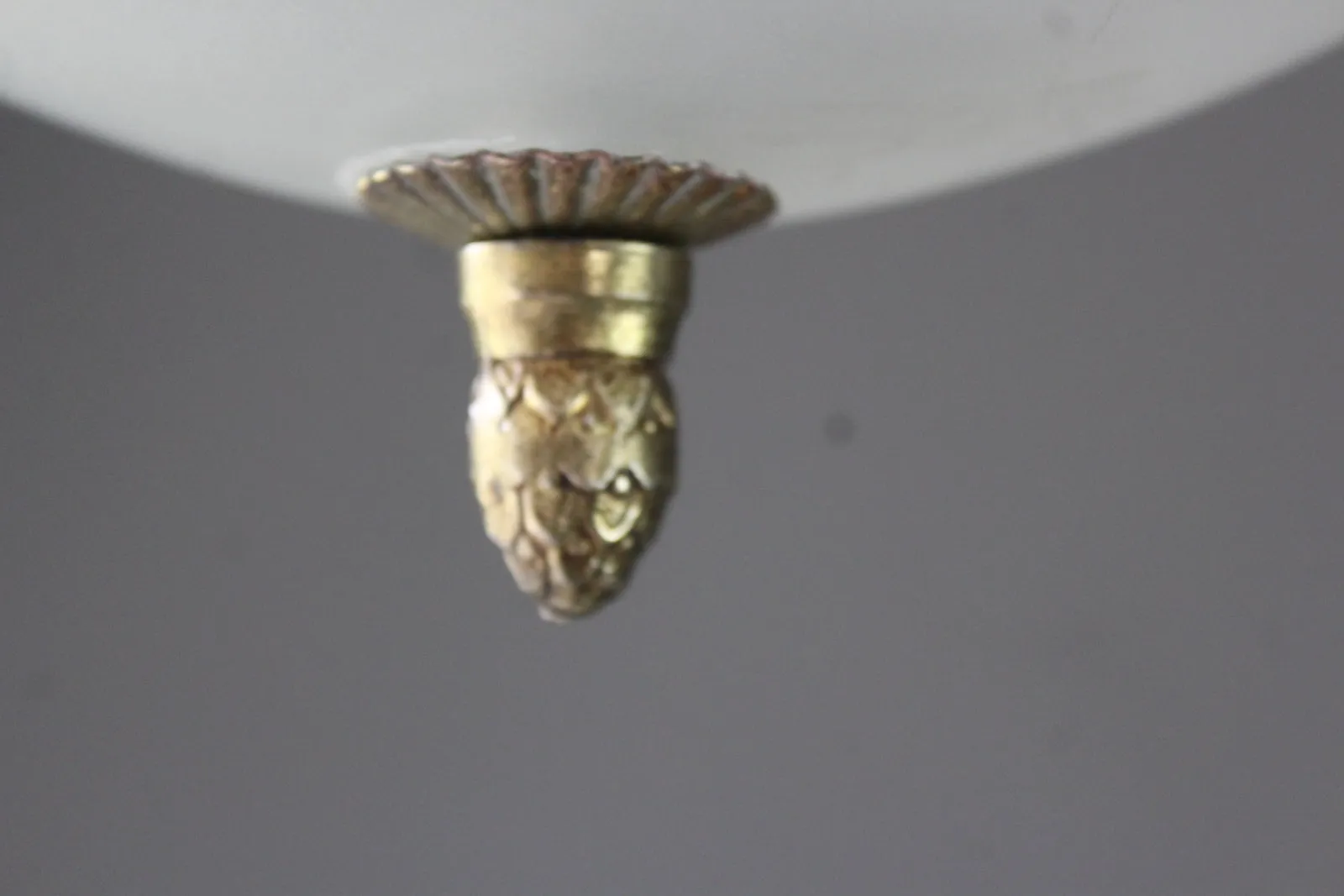 Antique Globe Ceiling Light