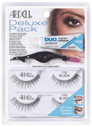 ARDELL - Deluxe Pack Lash #110 Black - 2 Pairs of Lashes