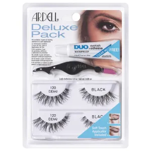 ARDELL - Deluxe Pack Lash #120 Demi Black - 2 Pairs of Lashes