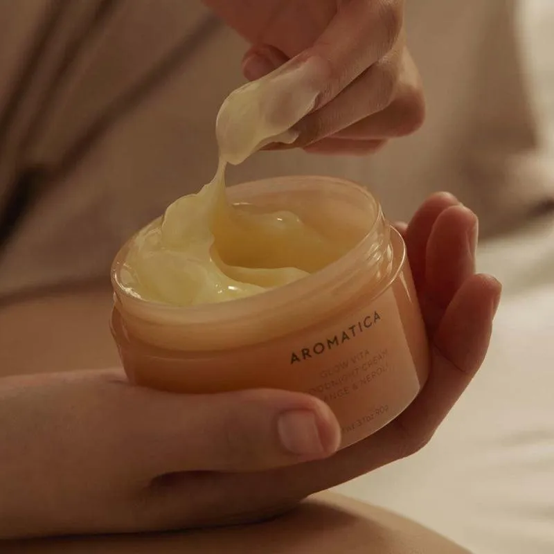 [AROMATICA] Glow Vita Goodnight Cream Orange & Neroli 90g