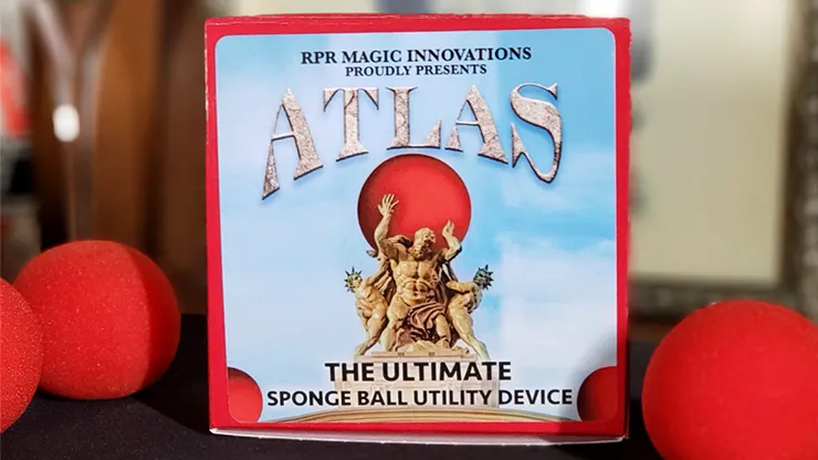 Atlas Kit Red (Gimmick and Online Instructions) by RPR Magic Innovations - Trick