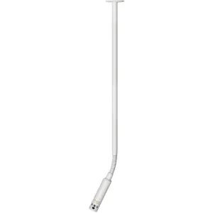 Audix M40W12S Miniature High-Output Supercardioid Ceiling Microphone w/ 12" Gooseneck - White