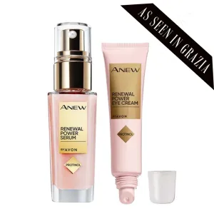 Avon Anew Renewal Power Duo Serum & Eye Cream Set