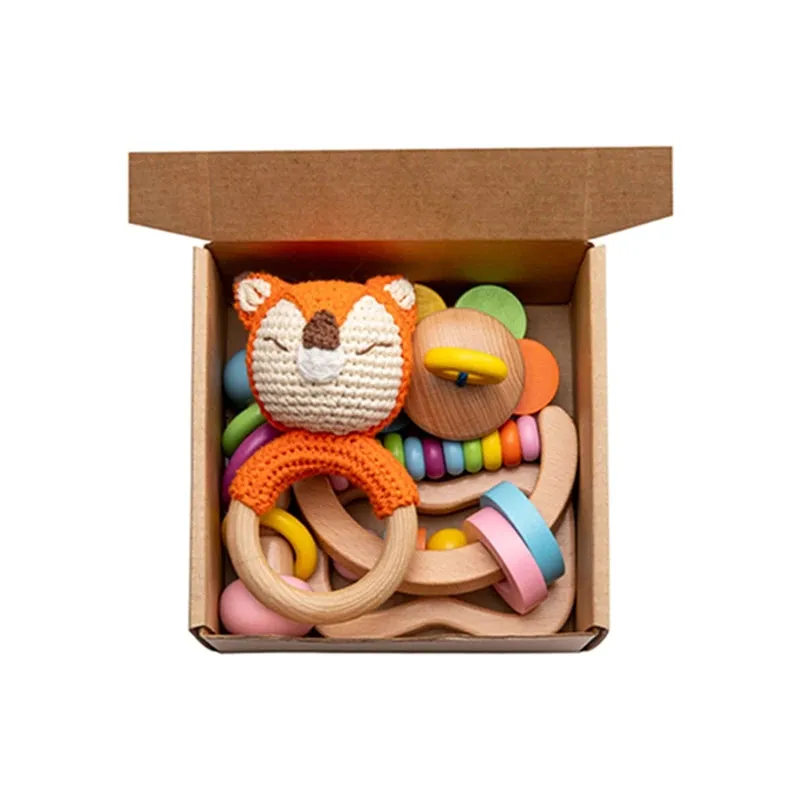 Baby Animal Rattle Gift Sets