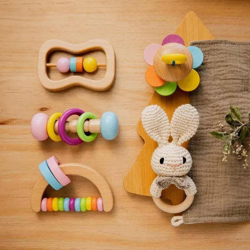 Baby Animal Rattle Gift Sets